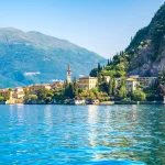 Varenna the one of town in lake como, Italy