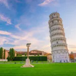 The Leaning Tower in Pisa